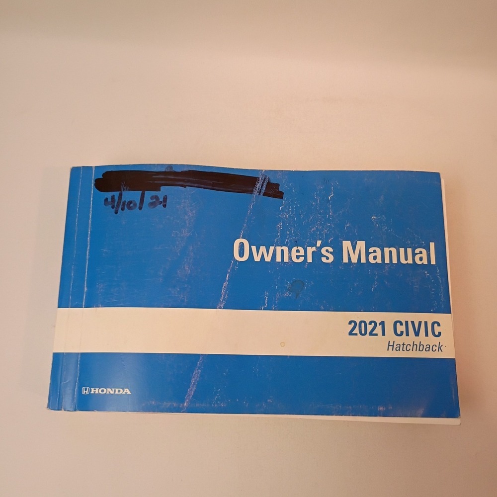2021 Honda Civic Hatchback Owners Manual Guide